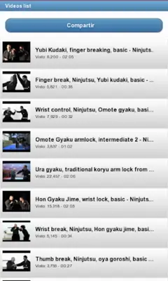 Ninjutsu training android App screenshot 3