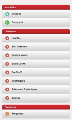 Ninjutsu training android App screenshot 5